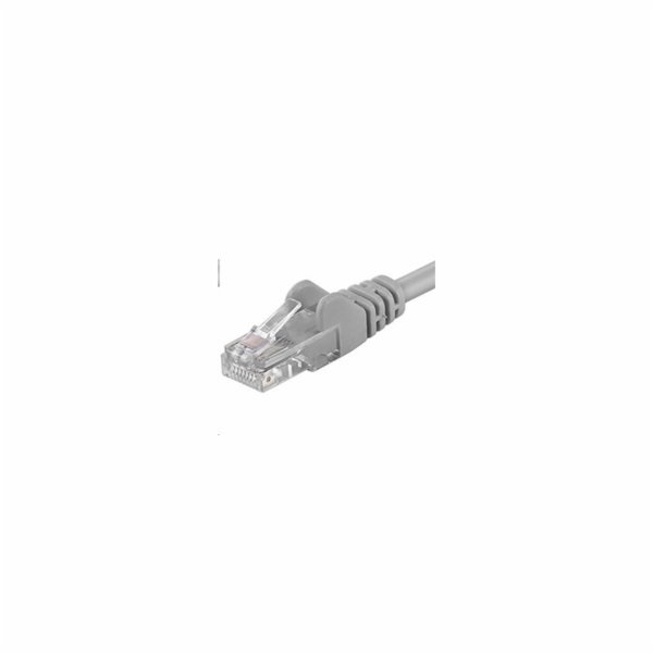 PREMIUMCORD Patch kabel UTP RJ45-RJ45 CAT5e 30m šedá