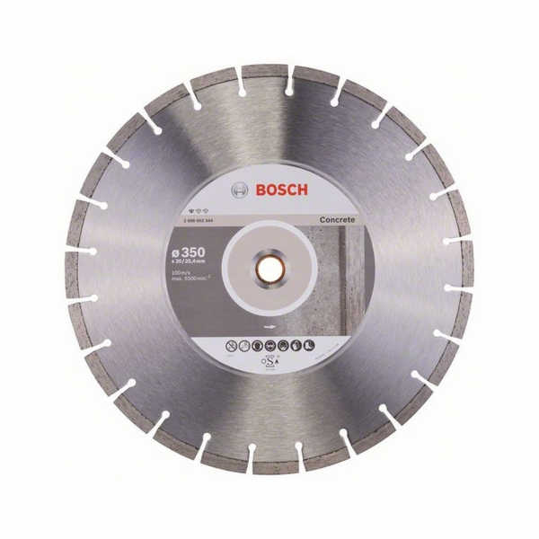Diamantový řezací kotouč Bosch Standard pro beton, O 350 mm