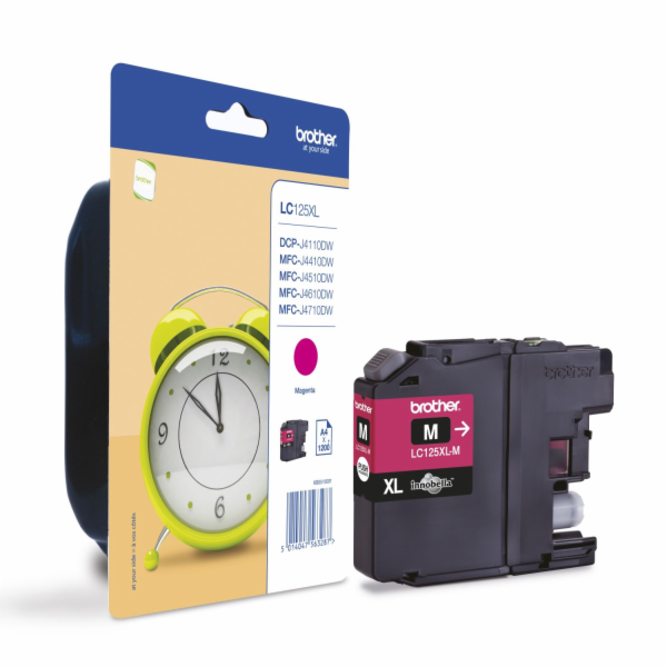 BROTHER LC125XLM, magenta