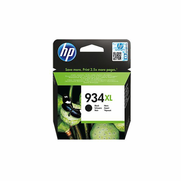Černý inkoust HP č. 934XL (C2P23AE)