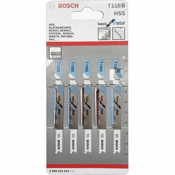 Bosch 5 pilovy platek do pily T 118 B