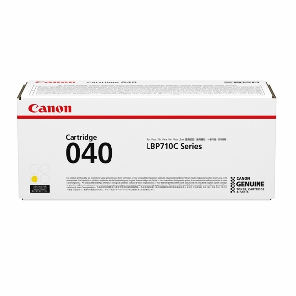 Canon Toner Cartridge 040 Y yellow