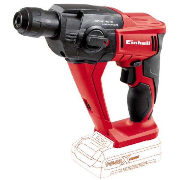 Vrtací kladivo Einhell TE-HD 18 Li-Solo Expert Plus bez b...