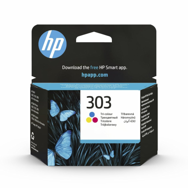 HP T6N01A - originální HP 303 Tri-color originální Ink Ca...