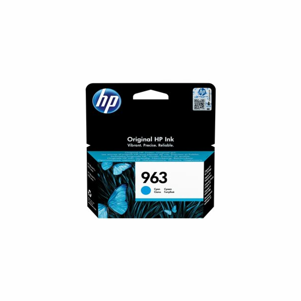 HP 963 Cyan Original Ink Cartridge (700 pages)