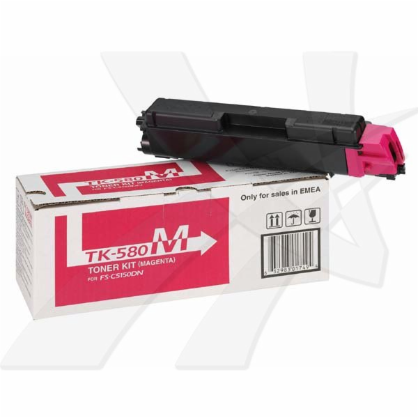 Kyocera toner TK-580M/ FS-C5150DN/ 2 800 stran/ purpurový