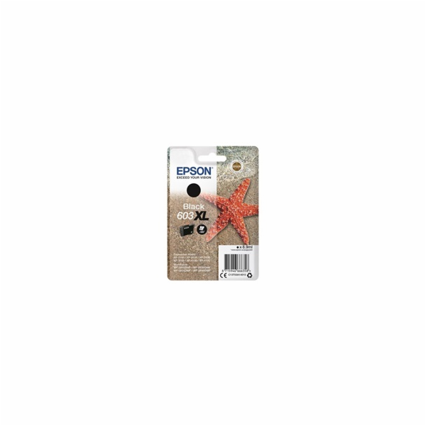 EPSON ink čer Singlepack "Hvězdice" Black 603XL Ink