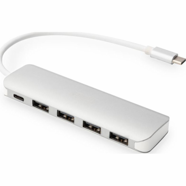 DIGITUS  Rozbočovač USB Type-C  4 (USB 3.0) + PD