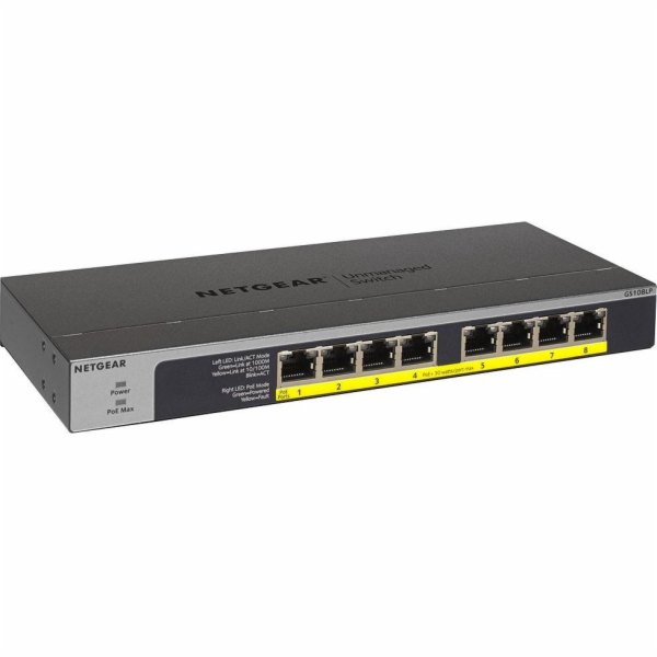 Netgear GS108LP, přepínač