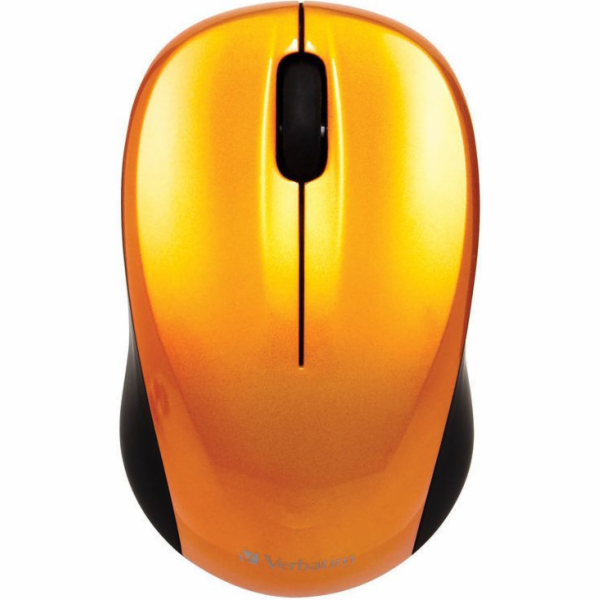 Verbatim Go Nano Wireless Mouse Volcanic Orange