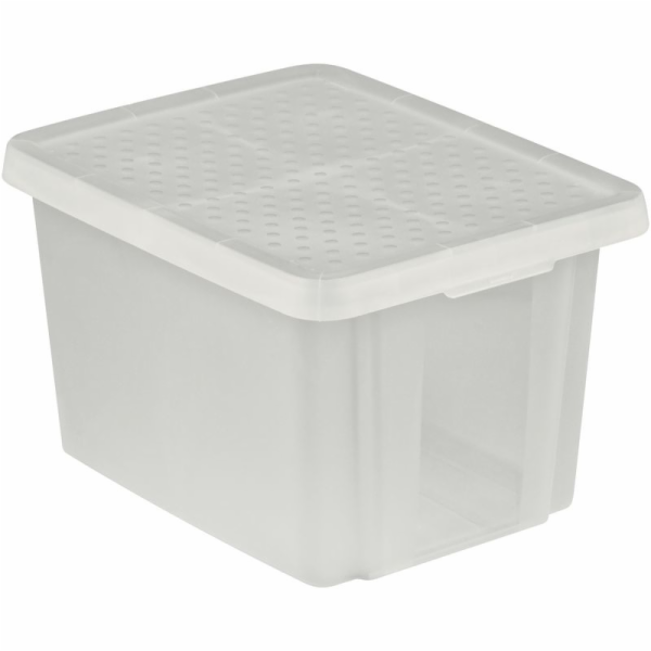 CURVER Essentials Úložný box s víkem Průsvitná 26l