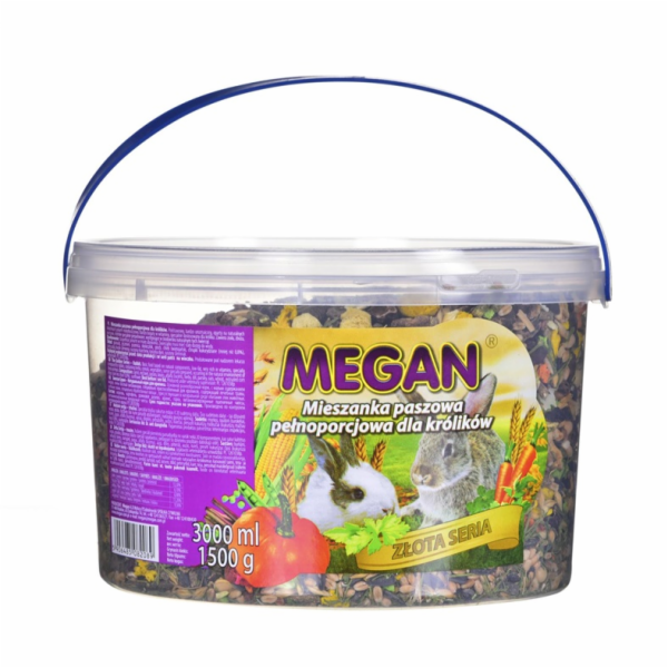 MEGAN NATURAL FEED FOR RABBIT 3L