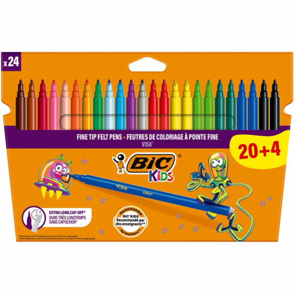 Bic Markers 24 barev Kid Visa Pud (897098)