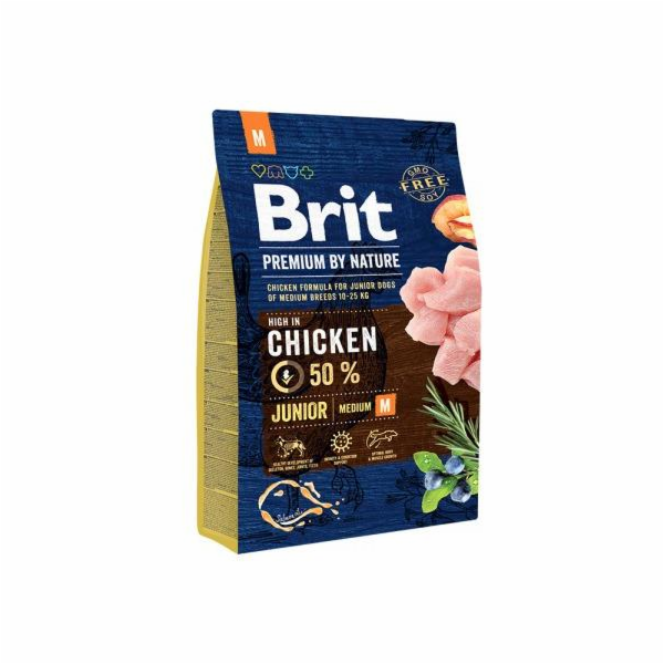 Brit Premium By Nature Junior M Medium 3kg