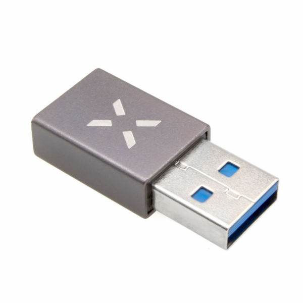 Redukce FIXED Link USB-C na USB-A, šedá