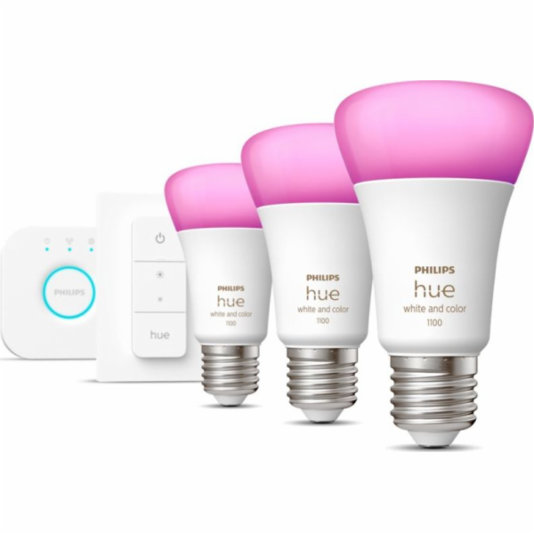 Philips Philips Hue E27 3 startovací sada 3x800lm 75W - v...