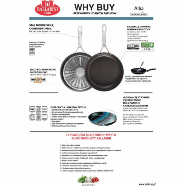 Ballarini ALBA  Serving Pan   28 cm