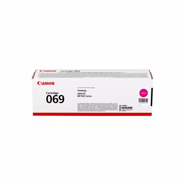 Canon TONER CRG 069 M purpurová pro LBP673Cdw, MF752Cdw a...