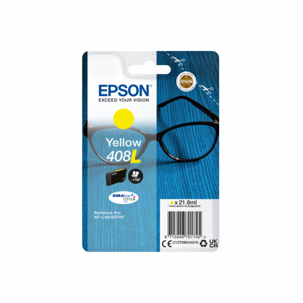 EPSON ink Yellow 408L DURABrite Ultra Ink