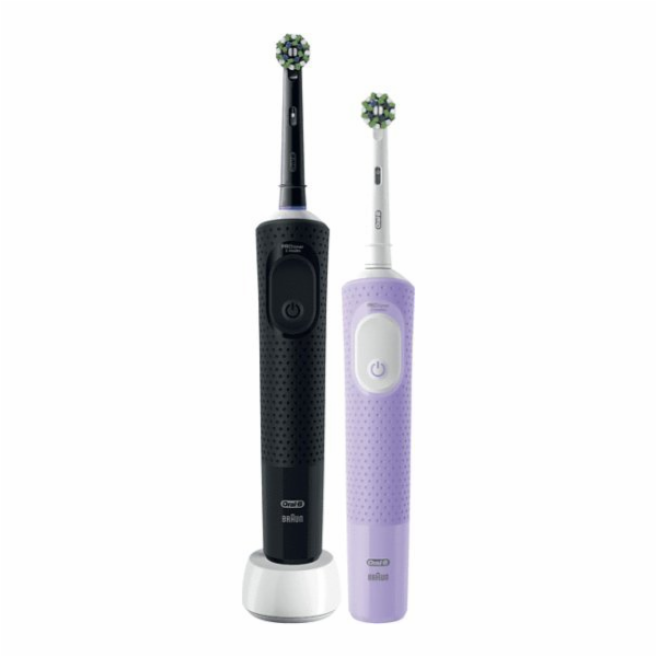 Oral-B Vitality Pro D103 Duo zubní kartáček 2 ks. černá/f...
