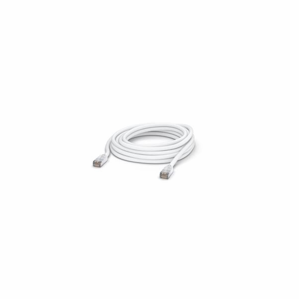 Ubiquiti Patch kabel, venkovní, STP, Cat.5e, 8m, bílá