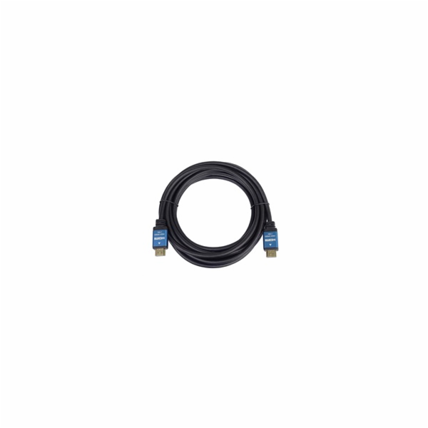PREMIUMCORD Kabel HDMI - Ultra HDTV, 5m (kovové, zlacené ...