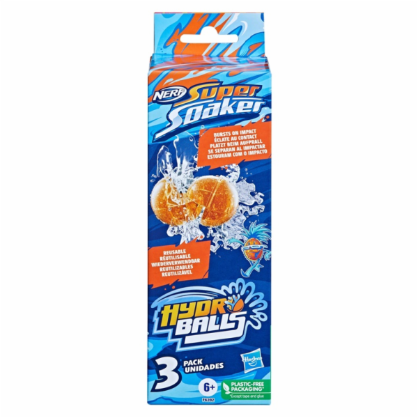 Nerf Super Soaker Hydro Balls 3 Pack Vodní hračka