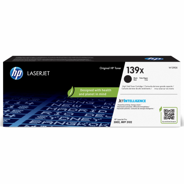 Černý toner HP 139X (W1390X)