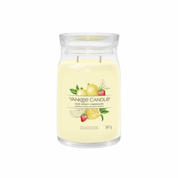 Svíčka ve skleněné dóze Yankee Candle, Ledová limonáda, 5...