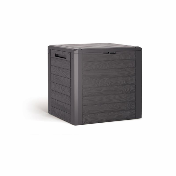 Zahradní box Prosperplast WOODEBOX hnědý 140L 