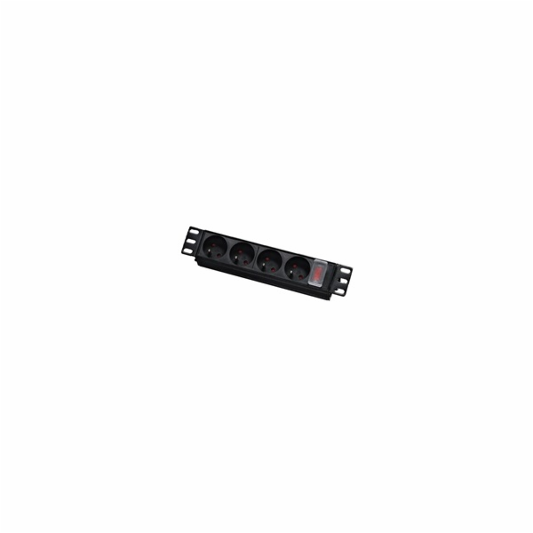 10" rozvodný panel LEXI-Net 4x230V, vypínač, indikátor na...