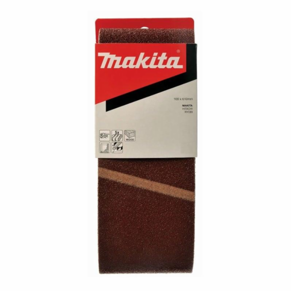 Makita P-36918  Sanding belt 100x610mm K100