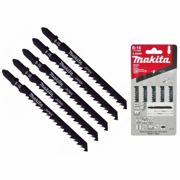 Upínací pily Makita, T144D, 5 ks.