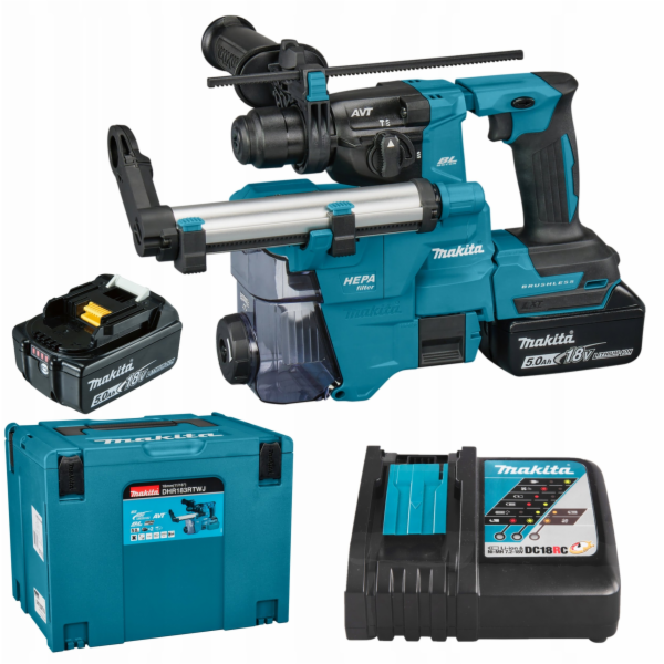 Makita DHR183RTWJ  cordless combi hammer