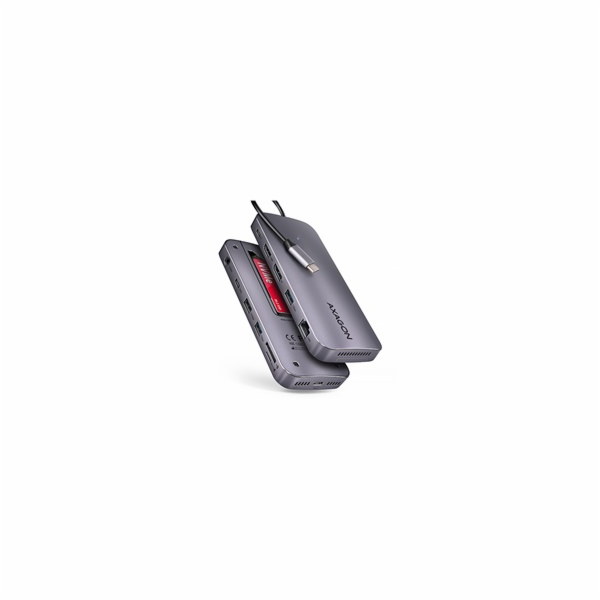 AXAGON HMC-12GM2, USB 10Gbps hub, 3x USB-A, USB-C, HDMI, ...