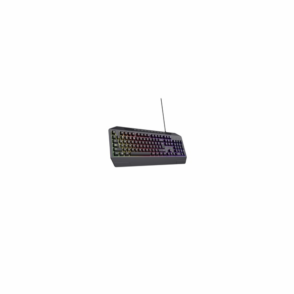 TRUST herní klávesnice GXT836 EVOCX, membránová, USB, US