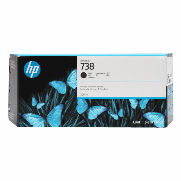 HP ink 498N8A  HP 738  originální/HP ori