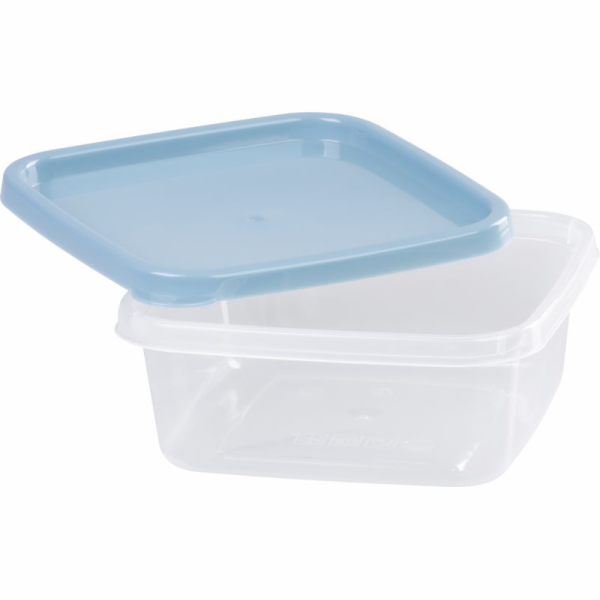 Dóza na potraviny 600 ml čtverec Lunchbox set 4 ks