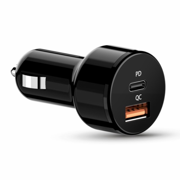 GENIUS autonabíječka PD-36AC-Car, 36W (2x18W), rychlé nab...