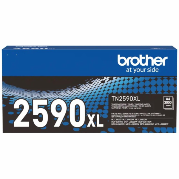 Brother TN-2590XL Black (3000 str.)