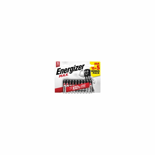 Energizer LR03/20 Max AAA 15+5 zdarma