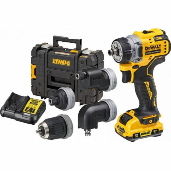 Vrtačka/šroubovák se 4 hlavami DeWalt DCD703L2T 12 V