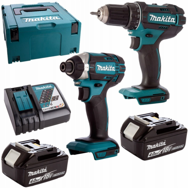 Sada akumulátorového nářadí DLX2127MJ 18V 2x4,0Ah