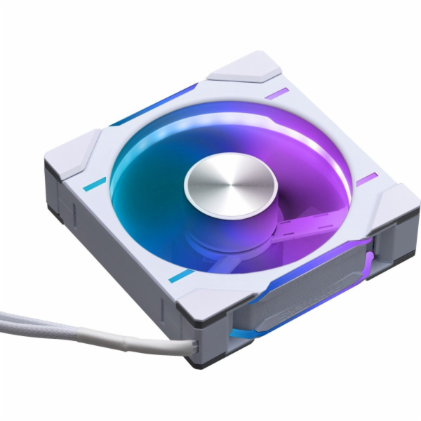 Ventilátor PHANTEKS D30 PWM Reverse Air D-RGB - 120mm bílý
