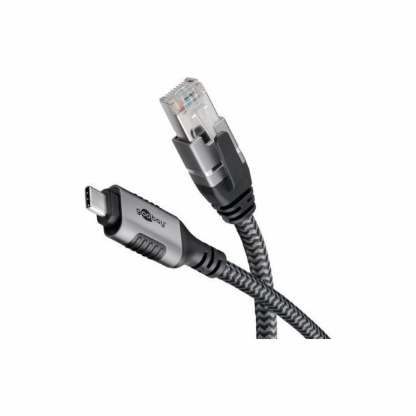 Goobay Ethernetový kabel USB-C 3.2 Gen2 samec > RJ-45 sam...