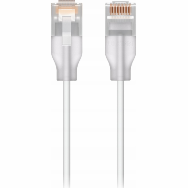Ubiquiti UniFi Etherlighting Cat.6 patch kabel (bílý/průh...