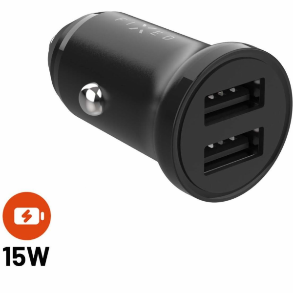 Nabíječka FIXED s 2xUSB výstupem, 15W Smart Rapid Charge,...