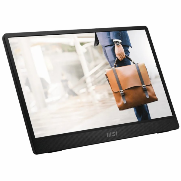 MSI přenosný ultra tenký monitor PRO MP161 E2, 15,6" IPS/...