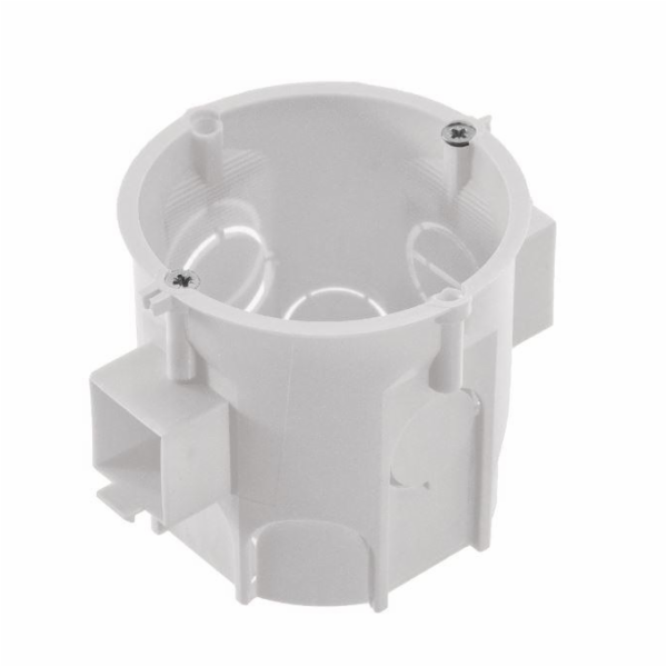 Montážní krabice A.0006L 62 x 60 mm se připojuje šroubem.