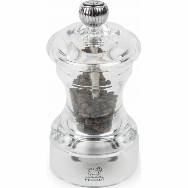 Peugeot Bistro Pepper Mill  10cm Acryl Transparent